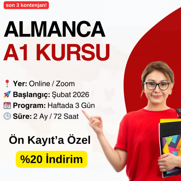 Almanca A1 Kursu